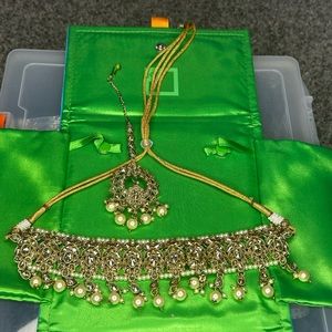 Necklace and Tikka set